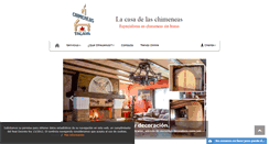 Desktop Screenshot of chimeneastalaya.com